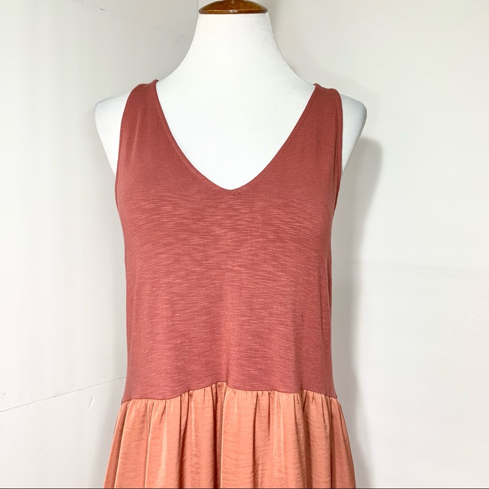 SOLD-NWT Anthropologie Terracotta Dress - Picture 4 of 10